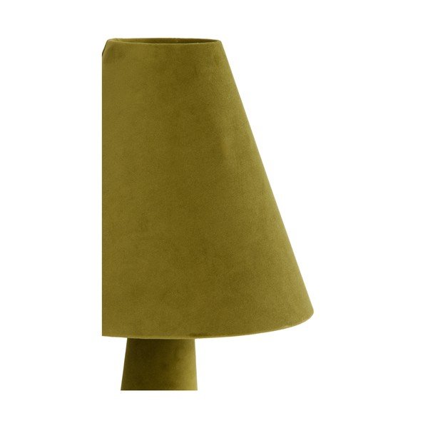 Žalios spalvos stalinis šviestuvas (aukštis 61 cm) su tekstiliniu gaubtu Devia – Light & Living-image-3