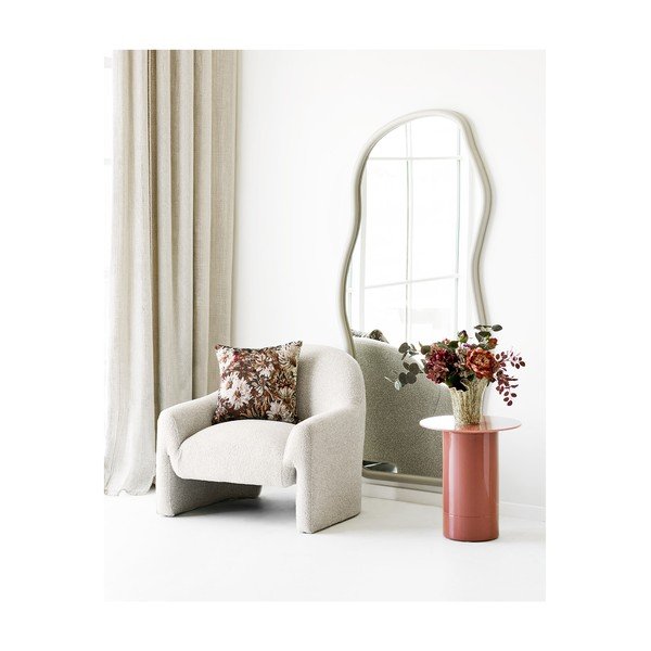 Iš stiklo apvalios formos šoninis stalas ø 45 cm Florens – House Nordic-image-2