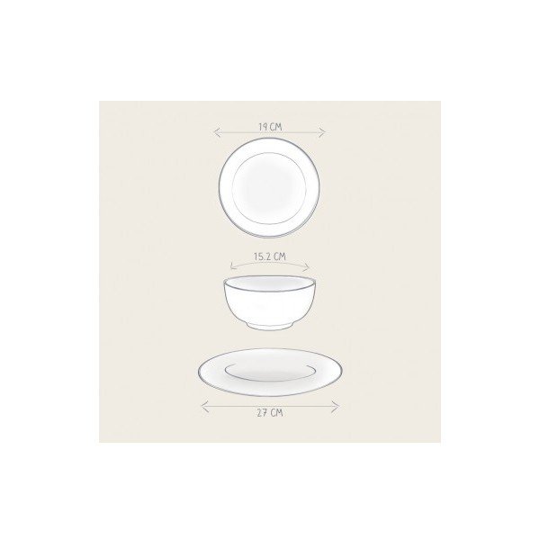 Porceliano rinkinys "Bon Bon", 12 dalių-image-3
