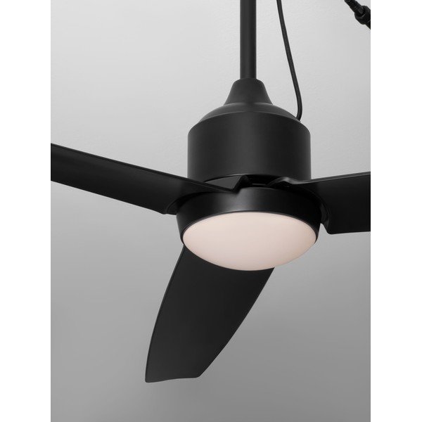 Matinės juodos spalvos iš metalo lubinis šviestuvas LED su pritemdymo funkcija Blowy – Nova Luce-image-2