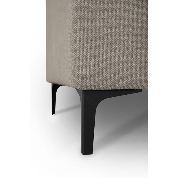 Šviesiai rudos spalvos kampinė sofa iš šenilinio audinio (su kairiuoju kampu/„U“ formos) Fabian – Scandic-image-4