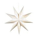 Šviečianti dekoracija baltos spalvos su Kalėdų motyvu ø 75 cm Solvalla – Markslöjd