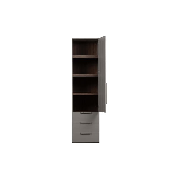 Modulinė spinta pilkos spalvos 55x210 cm Rens – WOOOD-image-3