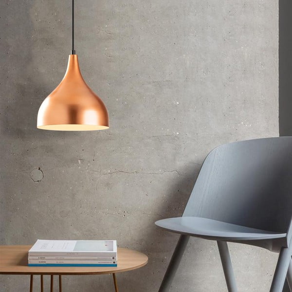 Kabantis šviestuvas juodos spalvos/vario spalvos ø 26 cm Sağlam – Opviq lights-image-1