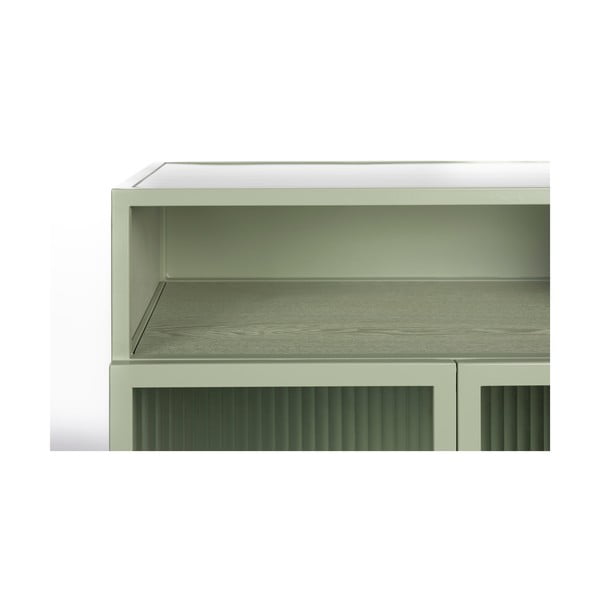 Vitrina žalios spalvos 60x105 cm Herbe – White Label-image-4