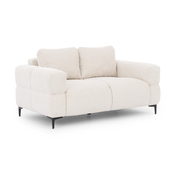 Baltos spalvos sofa 154 cm Helio – Ropez