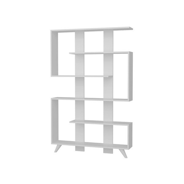 Balta knygų lentyna Rain-image-4