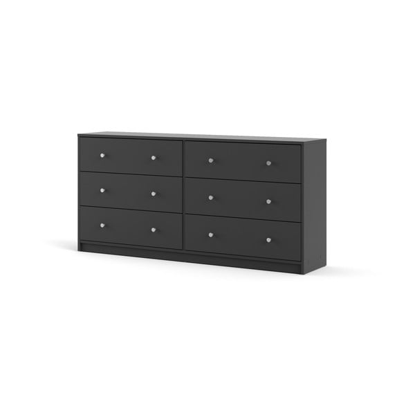 Pilka komoda Tvilum May, 143 x 68 cm-image-3