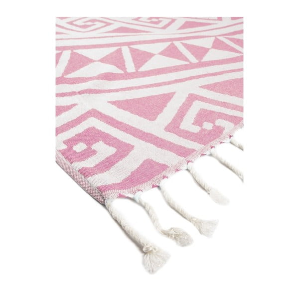 Rožinis hamamo rankšluostis Kate Louise Mirabelle, 165 x 100 cm-image-1