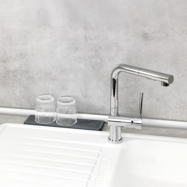 Pilkos spalvos iš diatomito indų džiovinimo padėkliukas 30x8 cm Damon – Wenko-image-2