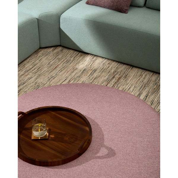 Violetinės spalvos pufas Kaeli – Kave Home-image-4