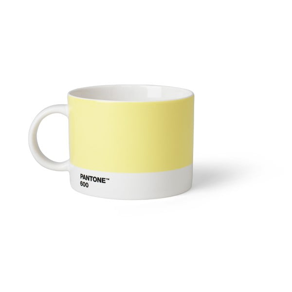 Šviesiai geltonos spalvos arbatos puodelis Panetone, 475 ml