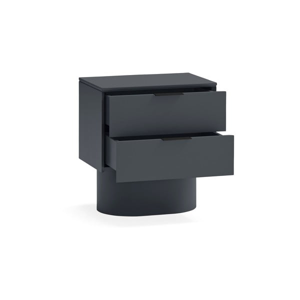 Antracito spalvos naktinis staliukas Totem – Teulat-image-3