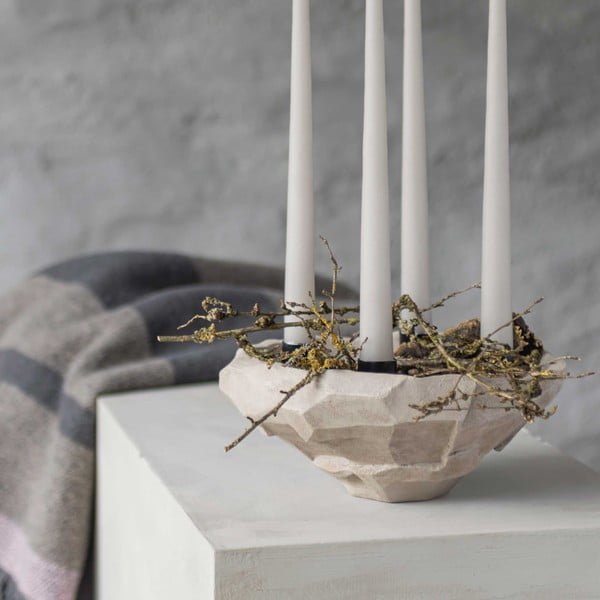 Akmeninė žvakidė Art Piece Nuki - Mette Ditmer Denmark-image-3