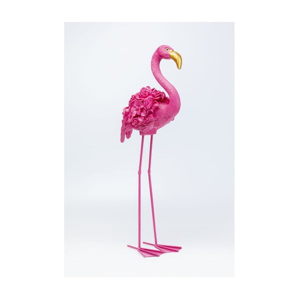 Rožinė dekoracija "Kare Design Flamingo", aukštis 75 cm