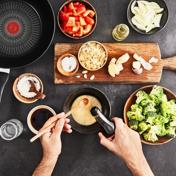 Wok aliuminio keptuvė ø 28 cm Unlimited - Tefal-image-2