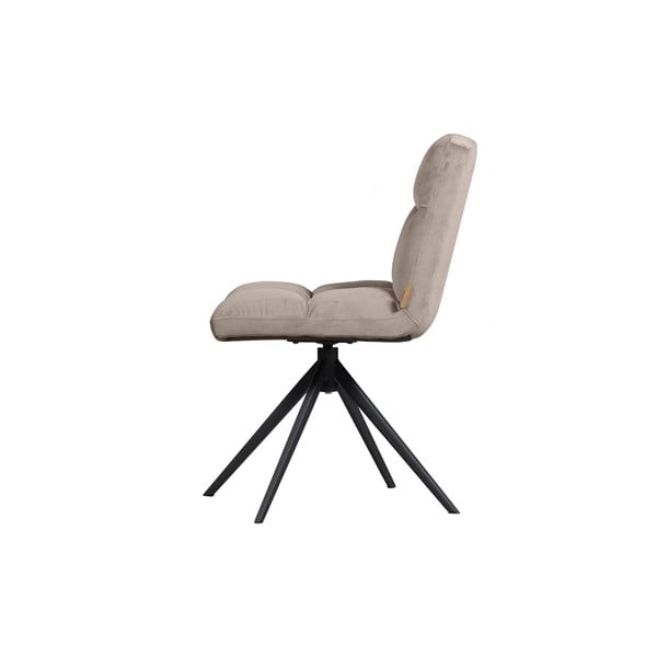 Su pasukimo funkcija valgomojo kėdė smėlio spalvos Vinny – WOOOD-image-2