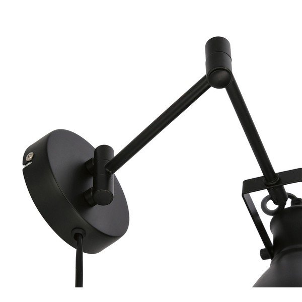 Juodo metalo sieninis šviestuvas Espera - Candellux Lighting-image-2
