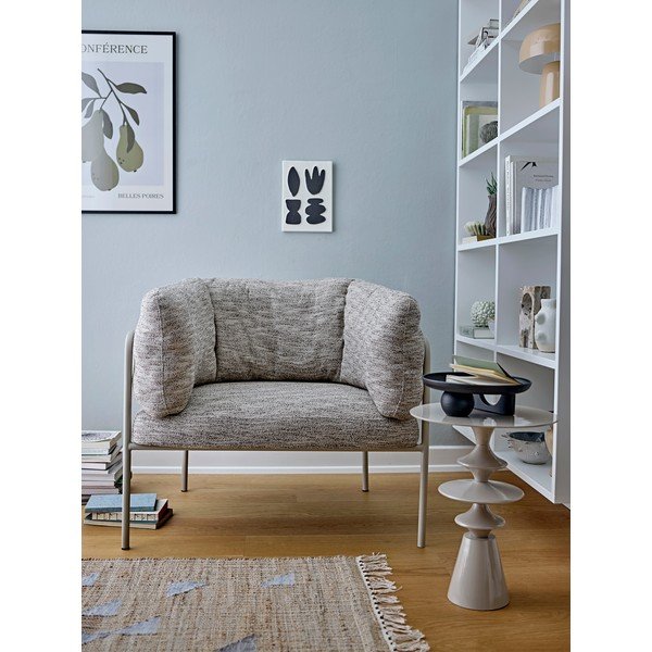 Iš aliuminio apvalios formos šoninis stalas ø 35,5 cm Samio – Bloomingville-image-2