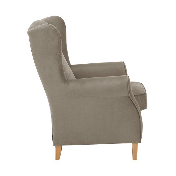 Rudas aksominis krėslas Max Winzer Lorris-image-3