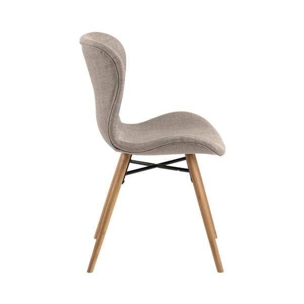 Valgomojo kėdės smėlio spalvos/natūralios spalvos 2 vnt. Batilda – Actona-image-4