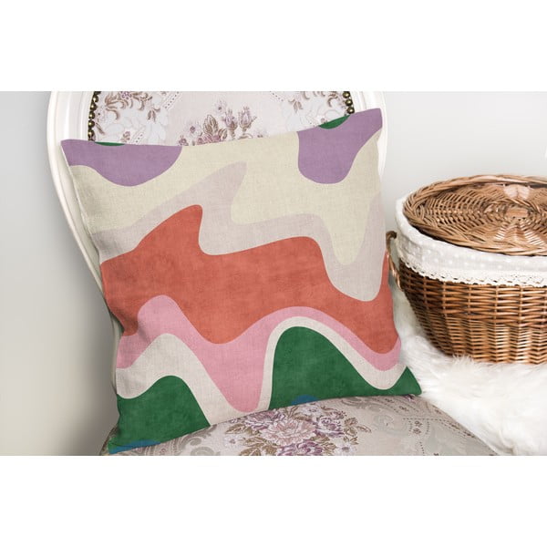 Dekoratyvinis pagalvės užvalkalas 43x43 cm Squiggly Breeze – Mila Home-image-1