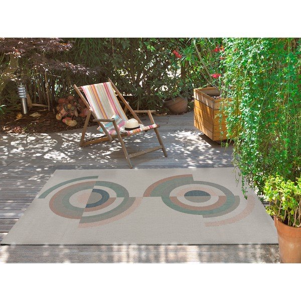 Lauko kilimas kreminės spalvos 77x150 cm Breno – Universal-image-1
