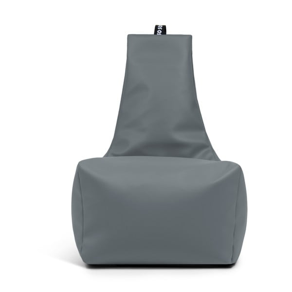 Tamsiai mėlynos spalvos iš dirbtinės odos vaikiškas sėdmaišis Icy M – So Soft?-image-1