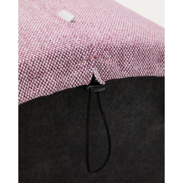 Violetinės spalvos pufas Kaeli – Kave Home-image-3