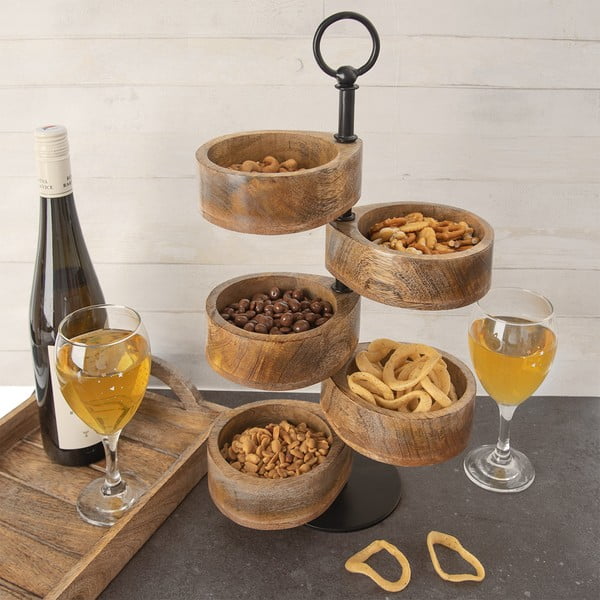 Iš medienos desertų stovas Mango – Orion-image-1