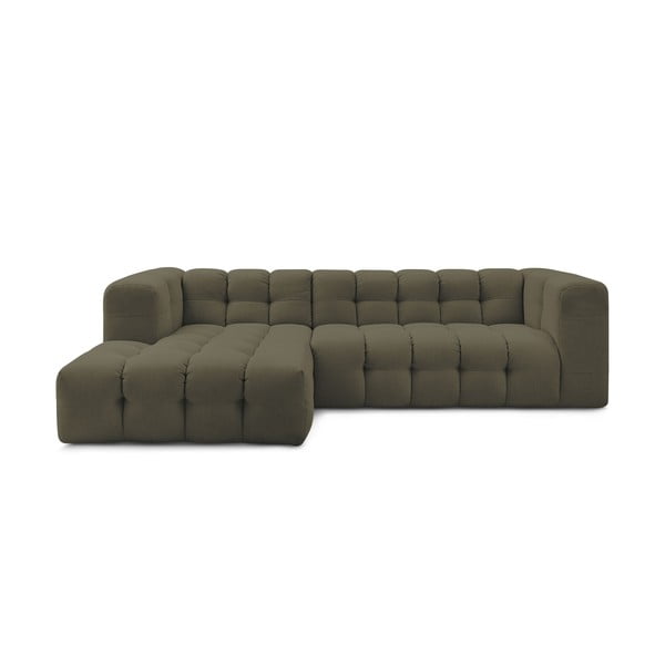 Kampinė sofa žalios spalvos Cloud – Bobochic Paris