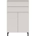 Kreminės spalvos aukšta vonios daiktadėžė 60x97 cm Salinas – Germania