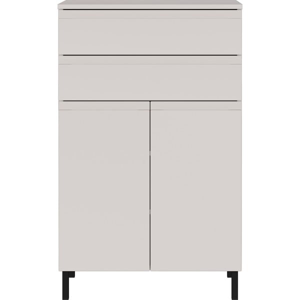 Kreminės spalvos aukšta vonios daiktadėžė 60x97 cm Salinas – Germania