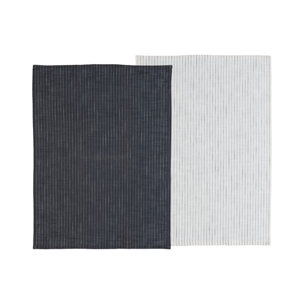 Iš medvilnės virtuvės rankšluosčiai 2 vnt. 50x70 cm Line – Södahl