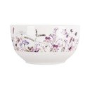 Skirta sriubai baltos spalvos/violetinės spalvos iš porceliano  mažas dubuo 500 ml Louka – Orion