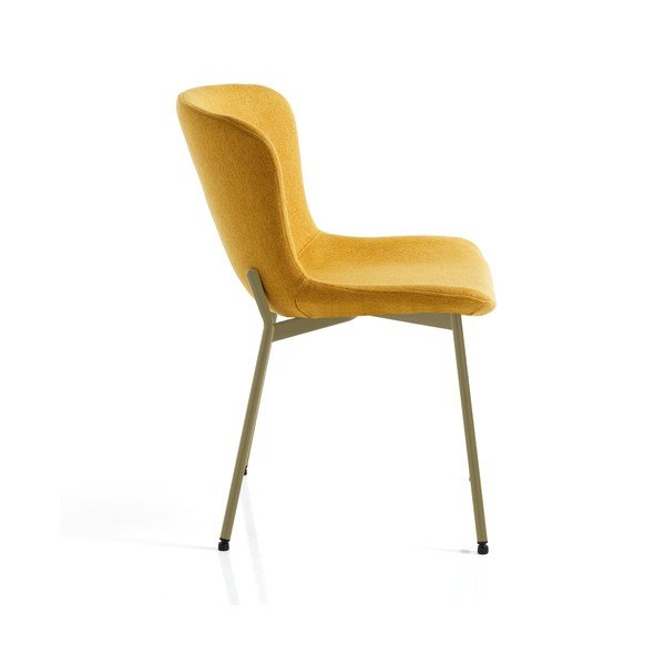 Ochros spalvos valgomojo kėdės 2 vnt. Snug – Tomasucci-image-2