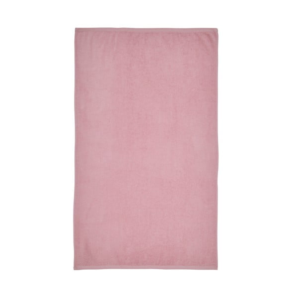 Rožinis greitai džiūstantis medvilninis rankšluostis 120x70 cm Quick Dry - Catherine Lansfield