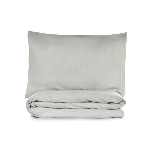 Šalavijo spalvos viengulė patalynė 200x140 cm Stripe  – Mijolnir