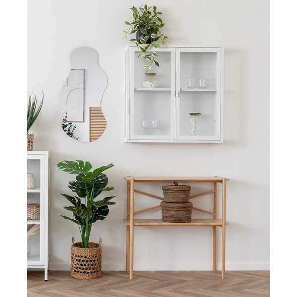 Iš bambuko konsolinis staliukas natūralios spalvos 32x83 cm Manaus – House Nordic-image-1