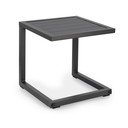 Iš aliuminio sodo šoninis staliukas 40x40 cm Hilde   – Bizzotto