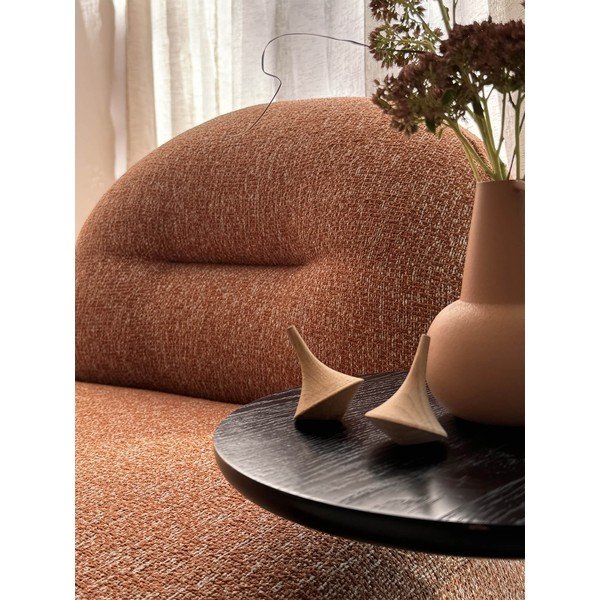Oranžinės spalvos krėslas Ovo – Miuform-image-2