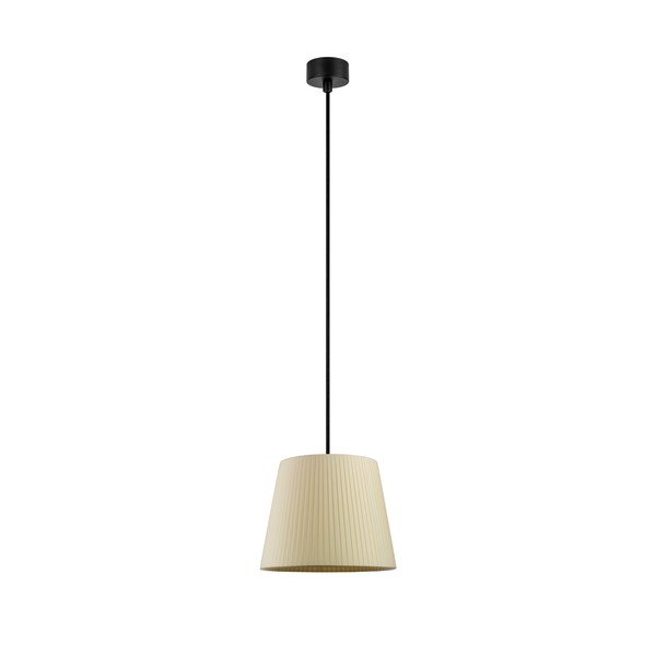 Smėlio spalvos pakabinamas šviestuvas Sotto Luce Kami, ⌀ 16 cm