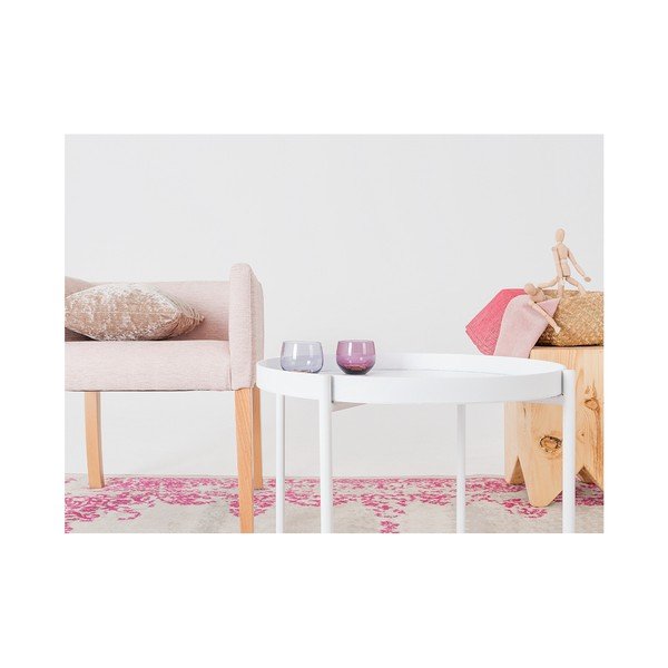 Baltas staliukas Custom Form Hanna, ⌀ 60 cm-image-3