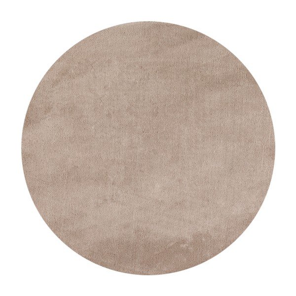 Skalbiamas smėlio spalvos apvalios formos kilimas ø 200 cm Sky – Ayyildiz Carpets