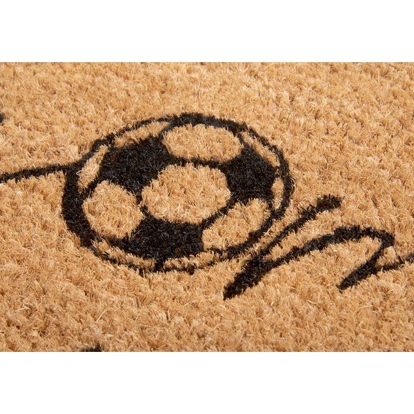 Iš kokoso pluošto grindų kilimėlis 45x75 cm Soccer – Hanse Home-image-2