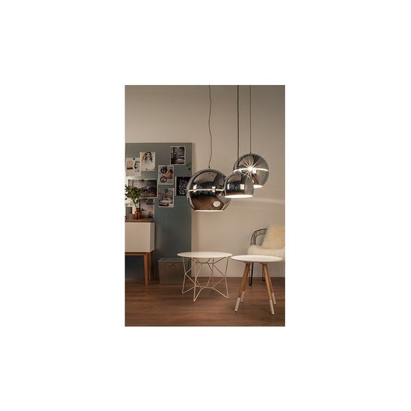 Sidabro spalvos pakabinamas šviestuvas Zuiver Big Glow-image-2