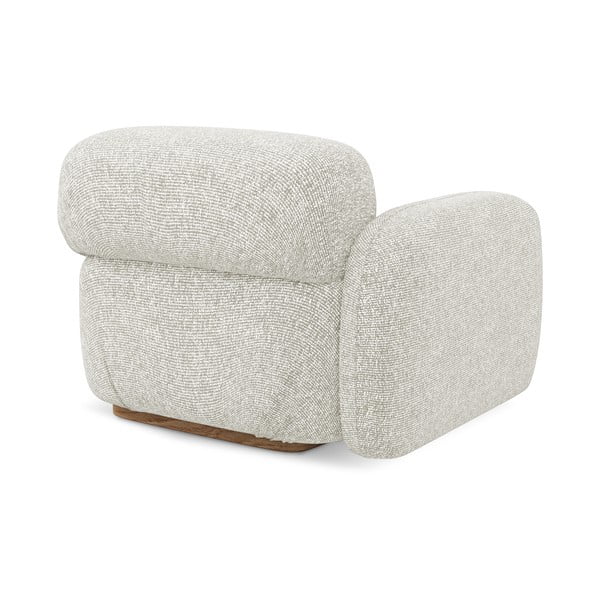 Kreminės spalvos modulinė sofos dalis (su kairiuoju kampu) Ailani – Makamii-image-3