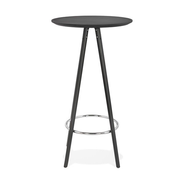 Juodas baro stalas Kokoon Deboo, aukštis 110 cm-image-1