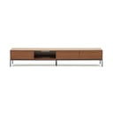 TV spintelė natūralios spalvos iš riešutmedžio 195x35 cm Vedrana – Kave Home