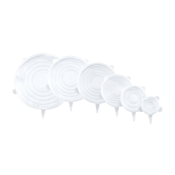 Iš silikono universalūs maisto dangteliai rinkinyje – Maximex